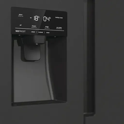 Холодильник Gorenje SBS 179х70х92 см 2 двери 376(190) л А++ NF+ Инв. диспенсер генератор льда Внешний диспл черный - фото 5