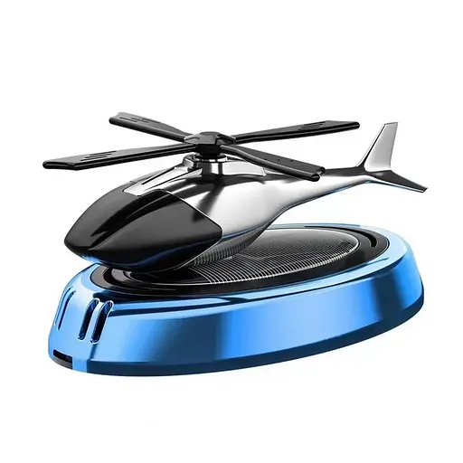 Дифузор ефірних олій Вертоліт J1 ароматизатор для автомобіля (Синій)