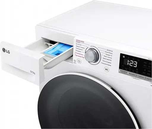 Стирально-сушильная машина LG F2V3FG0W (7096461) - фото 8
