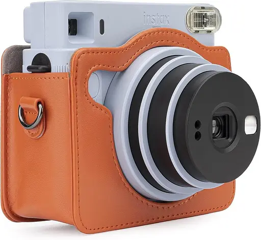 Набор камера Fujifilm Instax Square SQ1, Фотобумага 20шт, Чехол, Фотоальбом 80 фото Оранжевый - фото 5