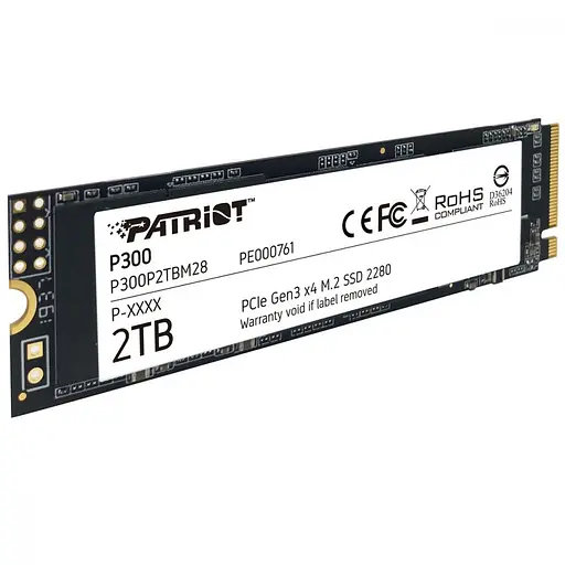 SSD-накопитель Patriot P300 2 ТБ (P300P2TBM28) - фото 5