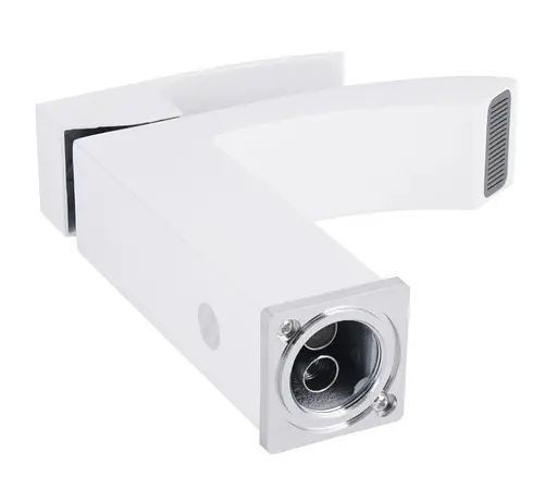 Смеситель для раковины Qtap Swan Cascada, Chrome/White (k35) QTSWA270CRW45568 - фото 2