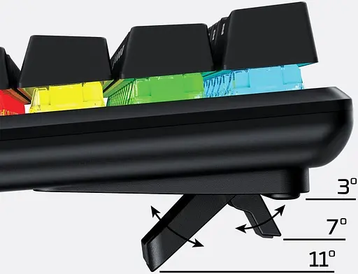 Клавіатура HyperX Alloy Origins 60 HX Red USB Black (4P5N4AA) - фото 8