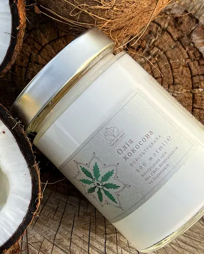 Кокосова олія холодного віджиму (Extra Virgin) Чистий Смак 300 мл - фото 5