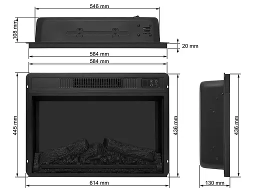 Электрокамин ArtiFlame AF23S - фото 5
