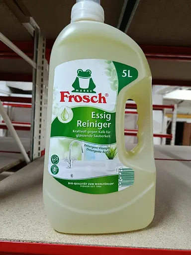 Засіб для чищення ванн Frosch з яблучного оцту для видалення вапняних відкладень 5 л - фото 2