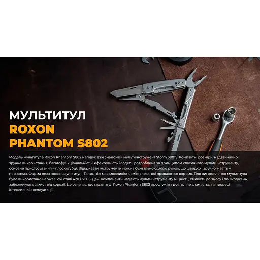 Мультитул Roxon Phantom S802 - фото 20