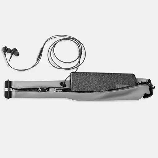 Спортивна сумка для бігу на пояс YUNMAI Sports Waist bag Silver YMWP-F302 - фото 4