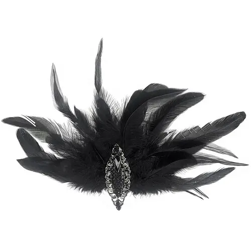 Брошка Чорна Пташка - фото 1