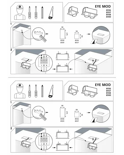 Точковий світильник Nowodvorski 8936 Eye mod - фото 3