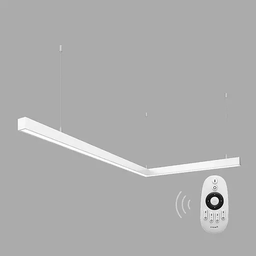 Управляемый светодиодный светильник X-LED 80ВТ L-образный белый (1000*620*43) LSNL-80dw - фото 1