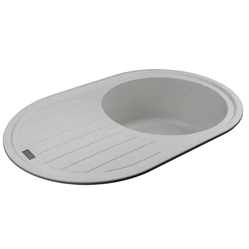 Гранітна мийка Globus Lux OHARA 770х500мм для кухні стійка до подряпин безпечна для продуктів - фото 3