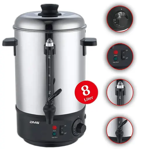 Термопот DMS TK-8, обьем 8 литров, мощность 1800Вт с терморегулятором теипературы - фото 6