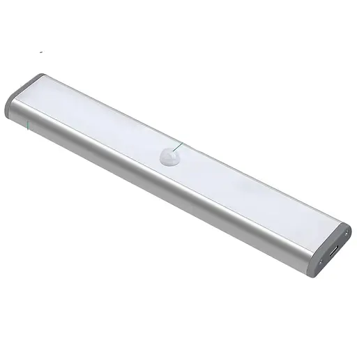 Світлодіодне освітлення під шафою, освітлення в шафі, датчик руху, світильник для шафи, що перезаряджається.