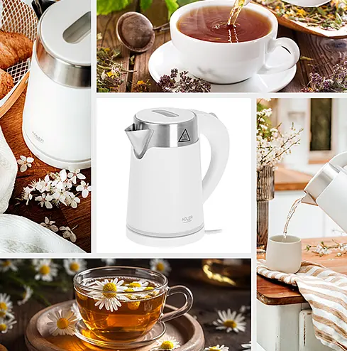 Электрочайник Белый 0.6л Adler AD 1372 - фото 10