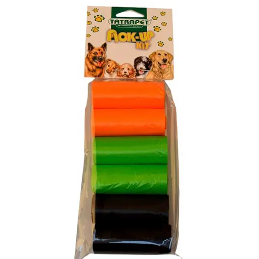 Пакеты для фекалий TatraPet (6 рулонов x 15 шт.)