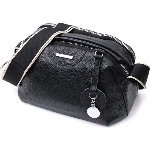 Сумка Vintage на два отделения из натуральной кожи 23х14х11.5 см sum0027552 - фото 1