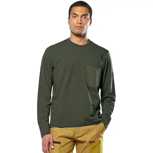 Светр Salewa Fanes Dry Pullover M M Темно-оливковий (1054-013.012.1131) - фото 6