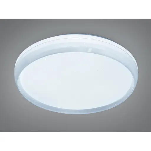 LED стельова люстра Romin біла 34 Вт до 6 м² без пульта - фото 1