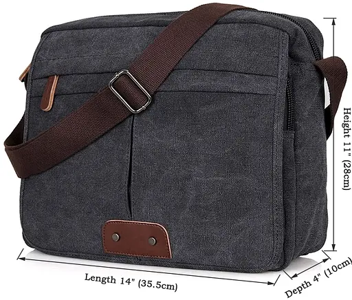 Сумка мужская Vintage 35х28х10 см sum0012399 - фото 9