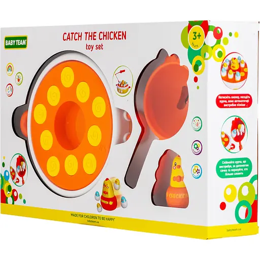 Набор игрушечный Baby Team Поймай цыпленка (8674) - фото 7