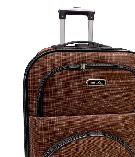 Валіза тканинна (Impertex) Маленька (S) Водонепроникна на 4 Подвійних Колесах 50 л Розширенням TK005-S - фото 2