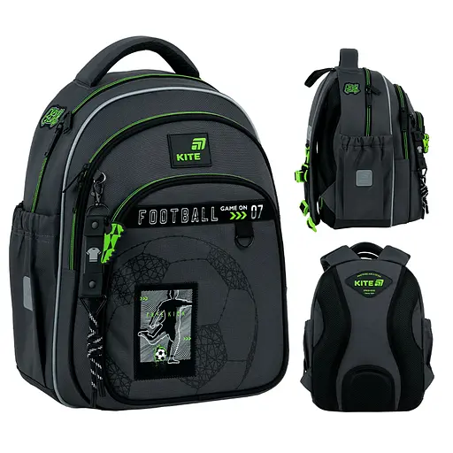 Рюкзак Kite Education 763S Goal Серый (K26-763S-3) - фото 2