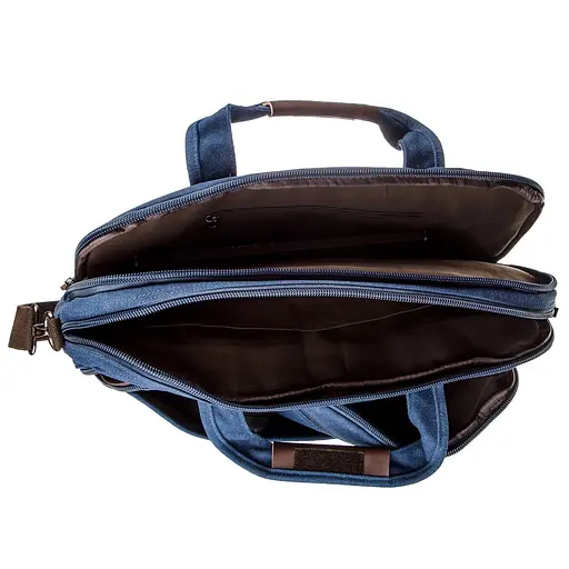 Сумка текстильна Vintage 45х33х5 см sum0012256 - фото 4