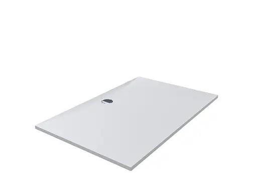 Піддон для душової кабіни Miraggio Brugge 1400 з литого мармуру 1402x897x26 00414401 Білий - фото 1