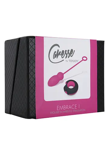Віброяйце Caresse Toy Joy Embrace I 7 см рожевий - фото 2