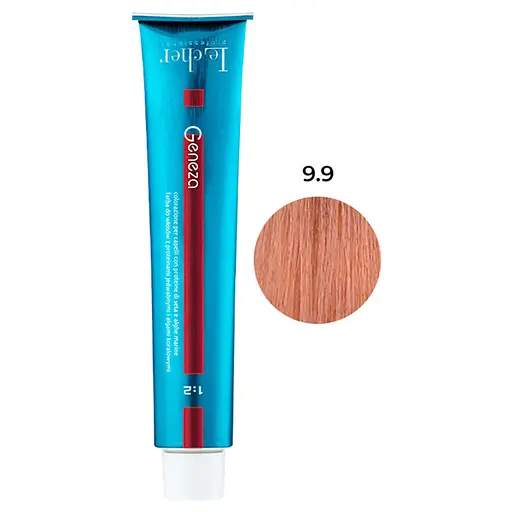 Профессиональная крем-краска для волос Le Cher 9.9 (9BC) очень светлый карамельный блонд 100 мл - фото 1