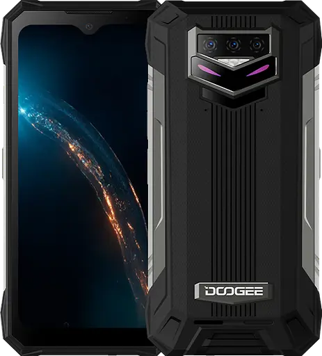 Захищений смартфон Doogee S89 8/128GB АКБ 12 000мАг Нічна зйомка Black - фото 1