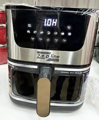 Аерофритюрниця безмасляна Zepline ZP-092 8л 3000 Вт Чорна - фото 5