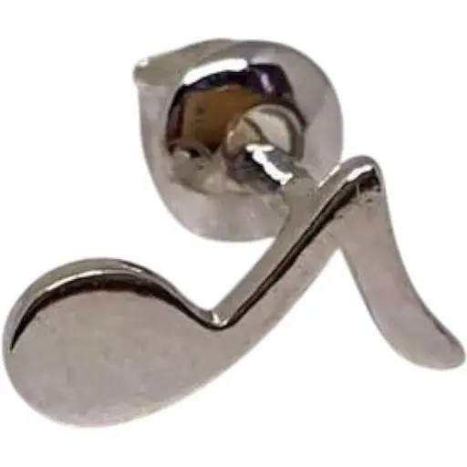 Серебряная моносерьга Dear. 3554С