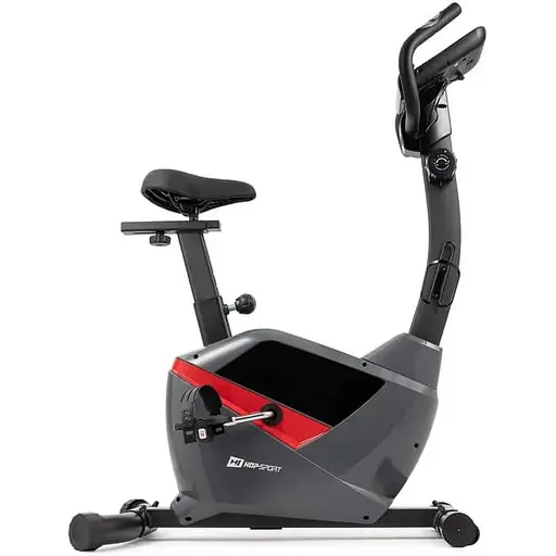 Велотренажер магнитный Hop-Sport HS-2090H Aveo серый - фото 3