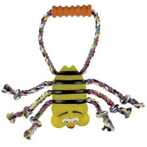 Игрушка для собак TatraPet Dental Fun хлопковая веревка-паук 26 см в ассортименте