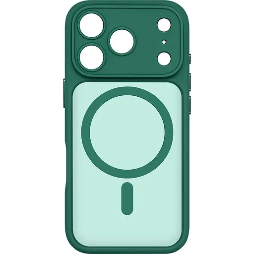 Чохол ArmorStandart Lush MagCase для Apple iPhone 17 Pro Dark Green (ARM87491) [147189]