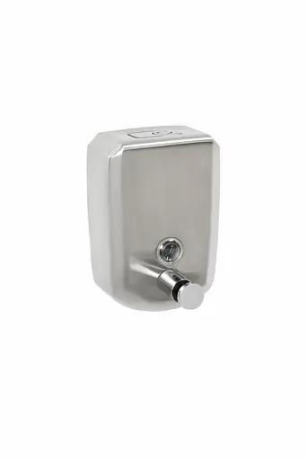 Дозатор настінний для рідкого мила 500 мл Platinum 404 (SUS 304), Нержавіюча сталь - фото 2