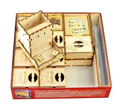 Органайзер Tower Rex Колонізатори The Settlers of Catan + Вежа для кубиків (CO-01) - фото 7