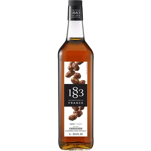 Сироп 1883 Maison Routin со вкусом арахис в карамели 1 л - фото 1