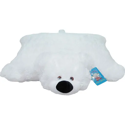 Подушка-іграшка Alina Ведмедик 55 см біла