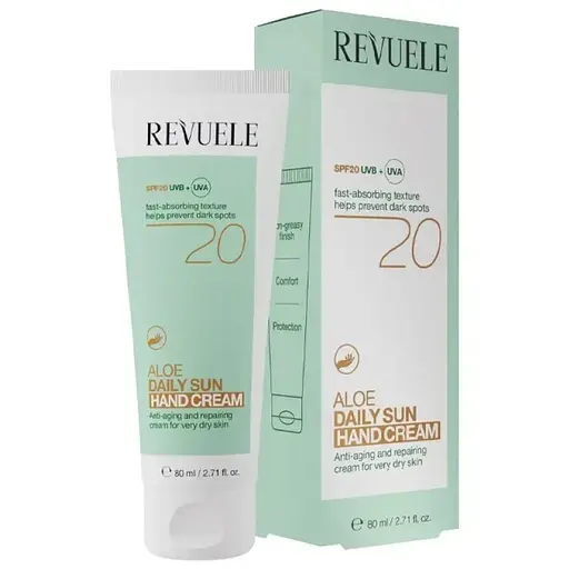 Крем для рук Revuele Aloe Daily Sun SPF20 80 мл
