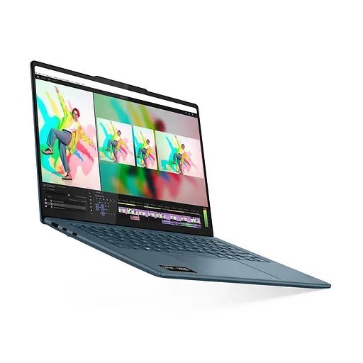 Ноутбук Lenovo Yoga Pro 7 14ASP10, (83LX000CRM), AMD Ryzen AI 9365 до 5,0 ГГц, 14,5" 3K, 32 ГБ, 1 ТБ, AMD Radeon 880M, Windows 11 Home, Tidal Teal - фото 2