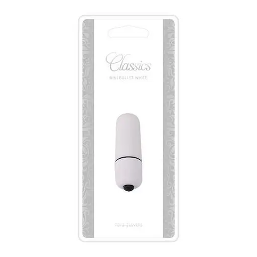 Мини-вибратор Classics Mini Bullet 5.5 см (белый) - фото 3