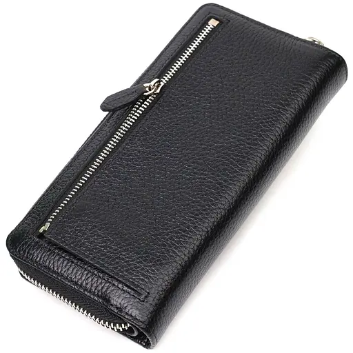 Кожаный женский кошелек Tony Bellucci 9.5х19х2 см acs0026968 - фото 2