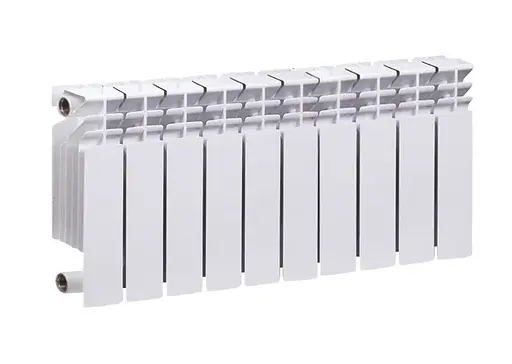 Радіатор секційний Koer 110 Bimetal-350 Maxi KR4937, Білий - фото 1