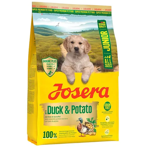 Сухий корм для собак Josera A/S Junior Duck & Potato 3 кг - фото 2