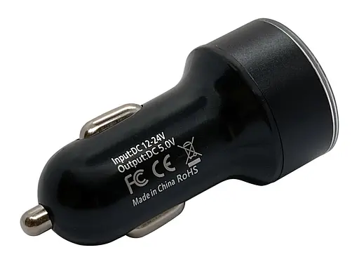 Автомобильное зарядное устройство XON UniLink QC3.0 + 2.4A Black (CU002A30DB 3470) - фото 4