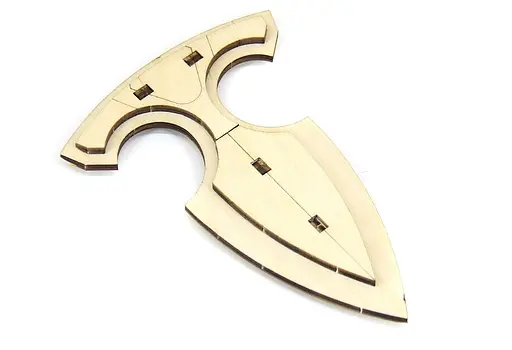 Дерев'яний конструктор "Прихований клинок" 9 деталей - фото 6