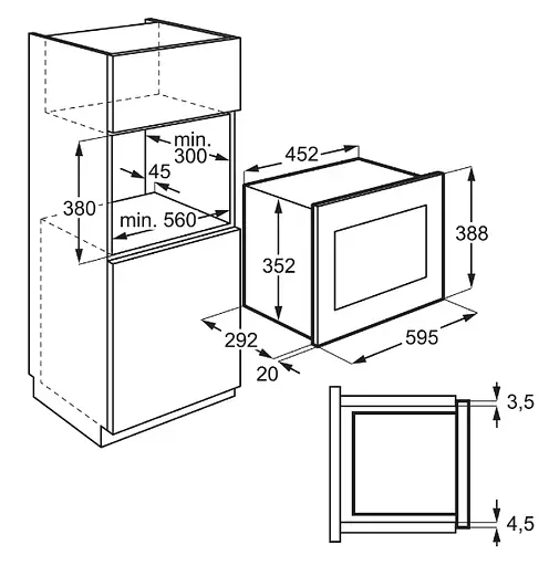 Мікрохвильова піч Electrolux LMS2173EMX (6474499) - фото 4